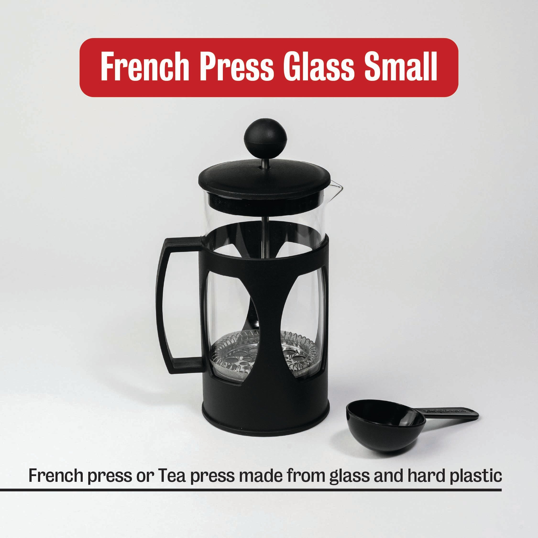 Glass French press coffee and tea maker Cafe Younes Lebanon