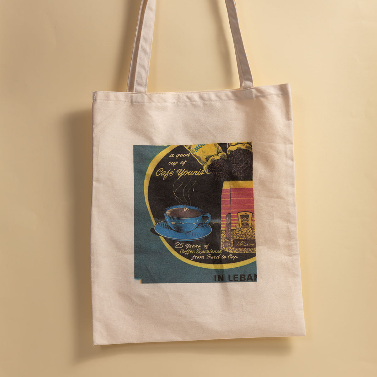 Branded Tote Bag Blue Mug